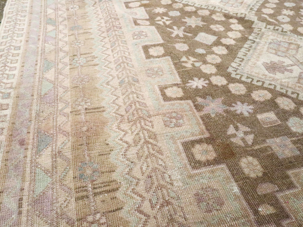 Vintage Persian Afshar Accent Rug, No.26599 - Galerie Shabab