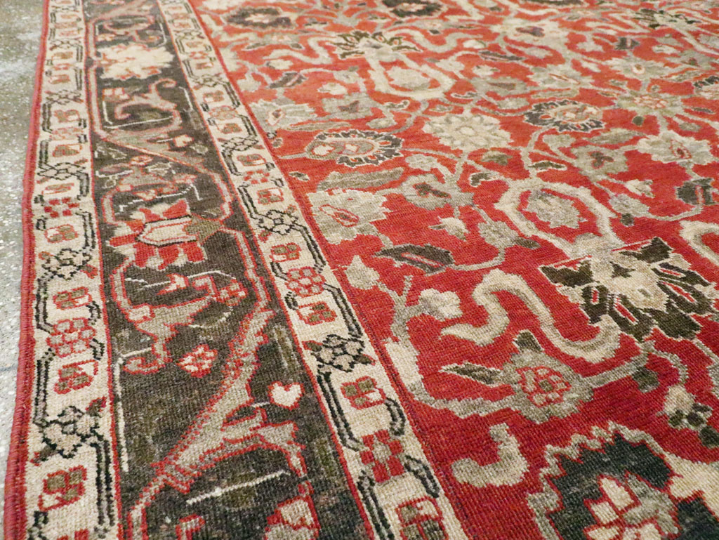 Antique Persian Tabriz Small Room Size Carpet, No.26602 - Galerie Shabab