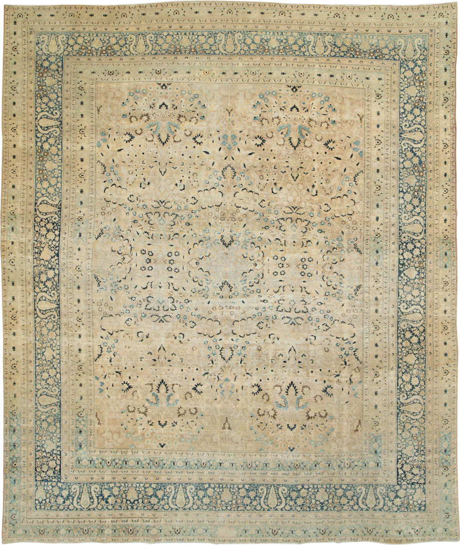 Antique Persian Mashad Carpet, No.26605 - Galerie Shabab