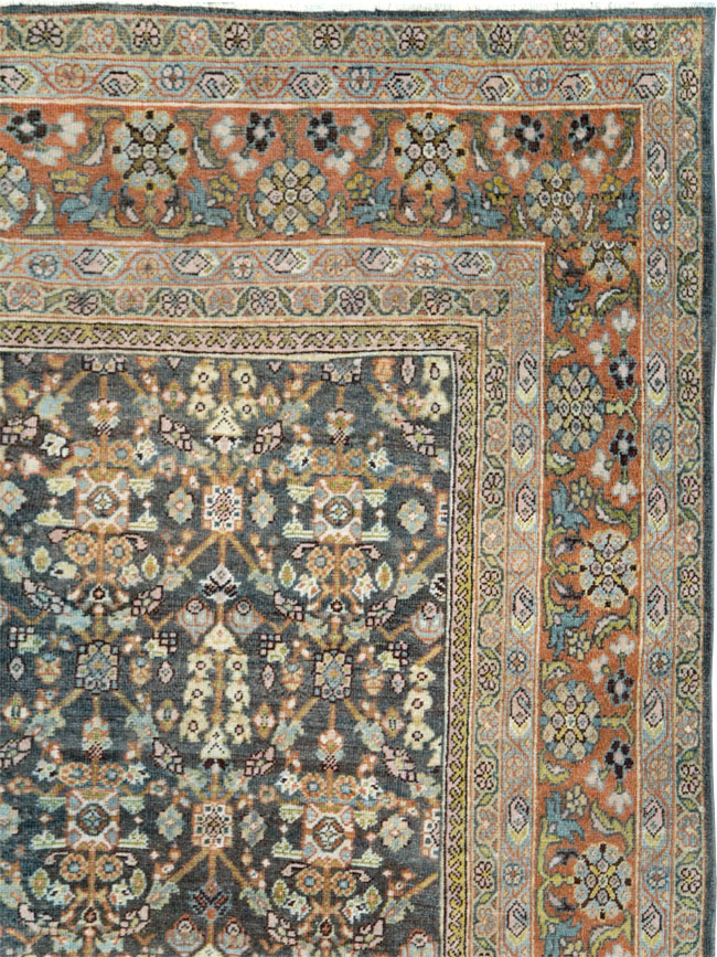 Antique Persian Mahal Carpet, No.26606 - Galerie Shabab