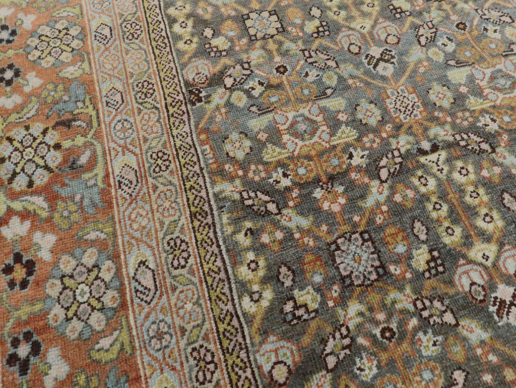 Antique Persian Mahal Carpet, No.26606 - Galerie Shabab