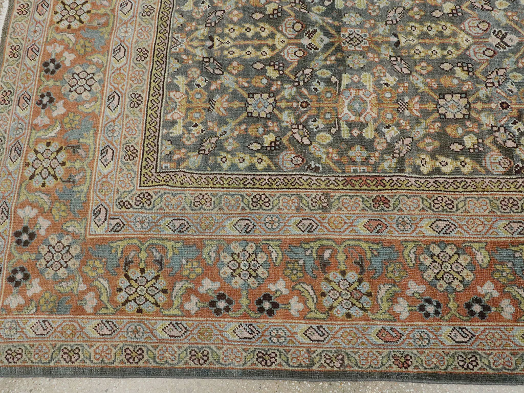 Antique Persian Mahal Carpet, No.26606 - Galerie Shabab