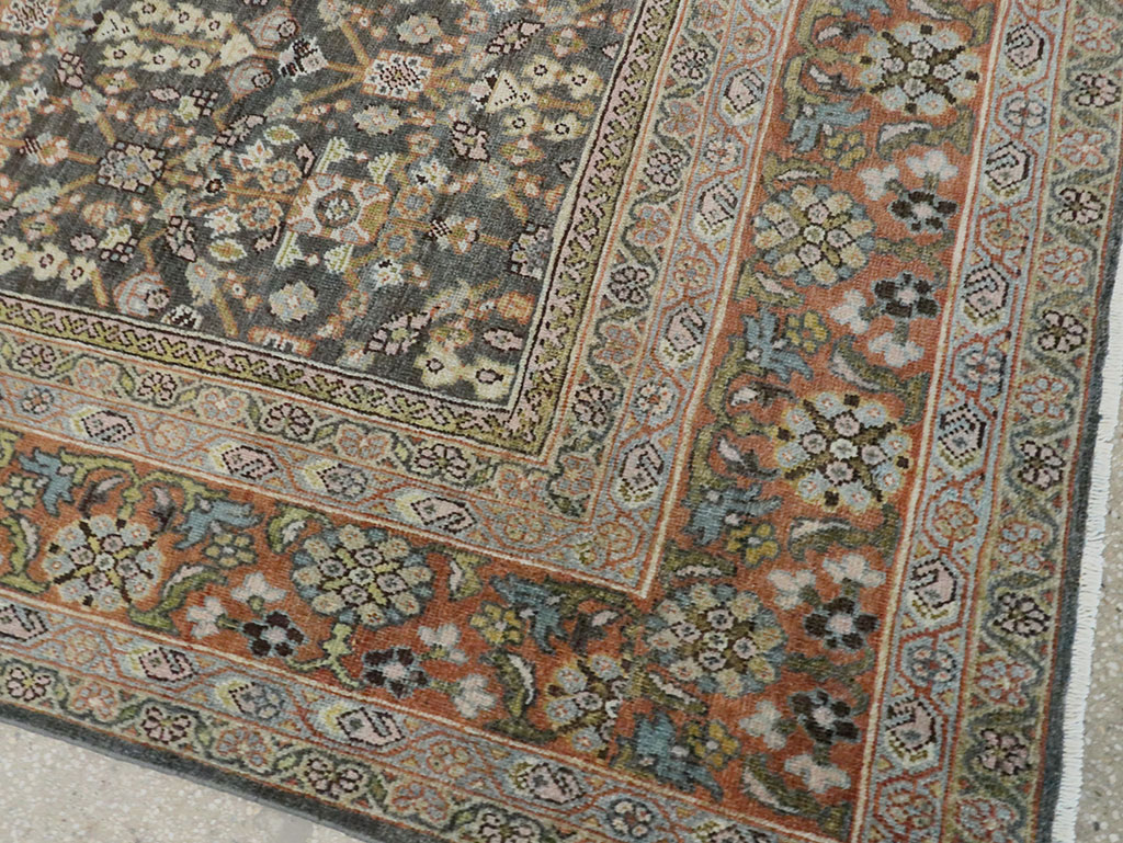 Antique Persian Mahal Carpet, No.26606 - Galerie Shabab