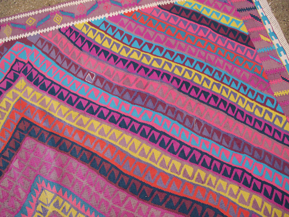 Vintage Turkish Flatweave, No.26608 - Galerie Shabab