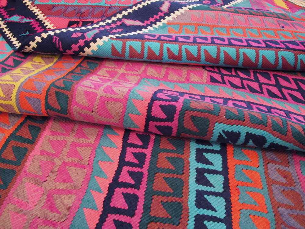 Vintage Turkish Flatweave, No.26608 - Galerie Shabab