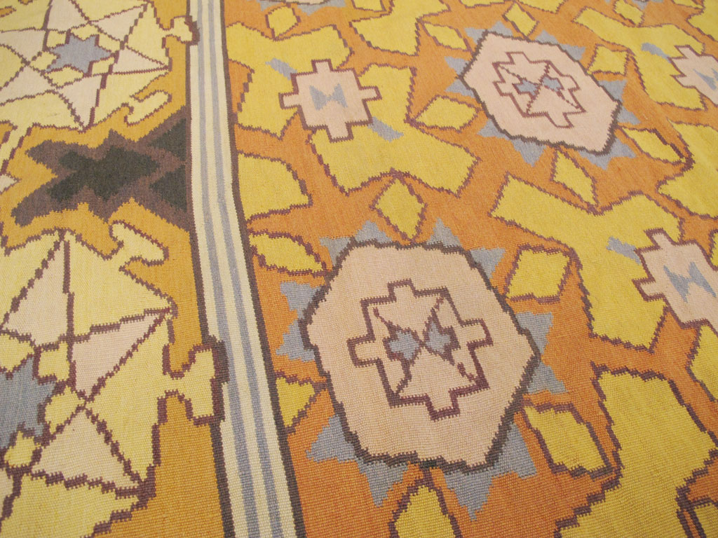 Modern French Aubusson Rug, No.26612 - Galerie Shabab