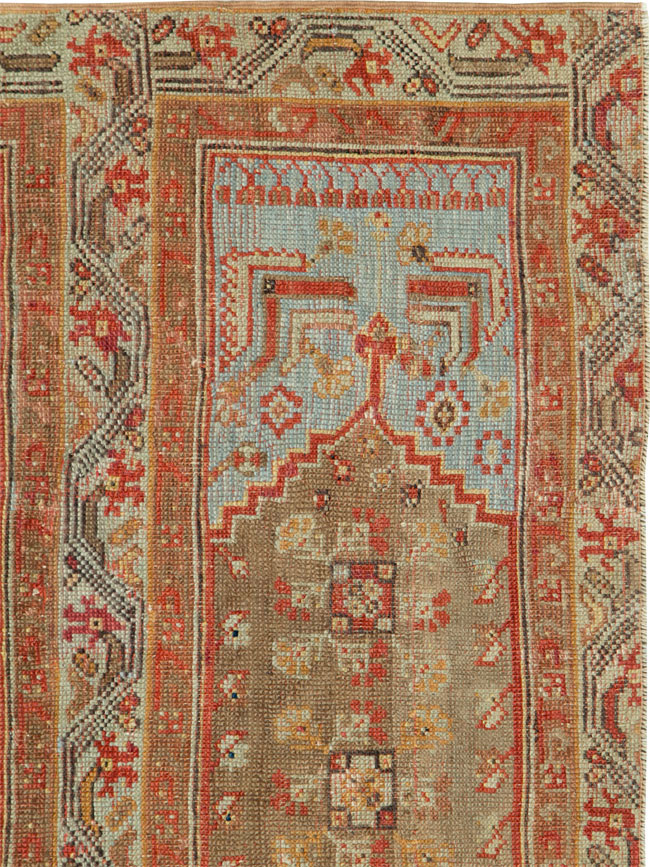 Antique Turkish Oushak Carpet, No.26613 - Galerie Shabab