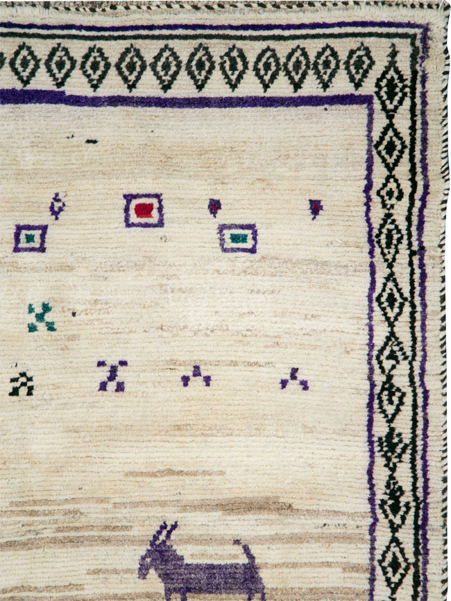 Modern Persian Gabbeh Rug, No.26614 - Galerie Shabab