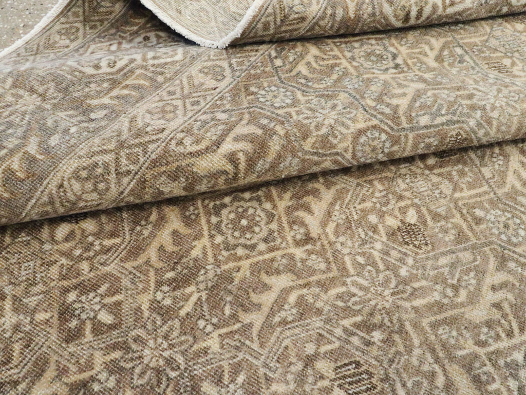 Antique Persian Tabriz Accent Carpet, No.26615 - Galerie Shabab