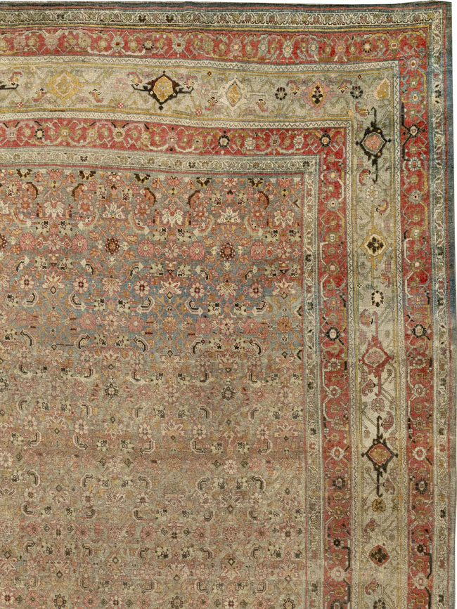 Antique Persian Bidjar Carpet, No.26617 - Galerie Shabab
