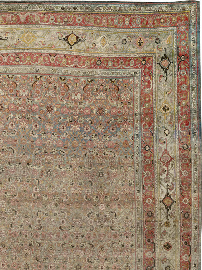 Antique Persian Bidjar Carpet, No.26617 - Galerie Shabab