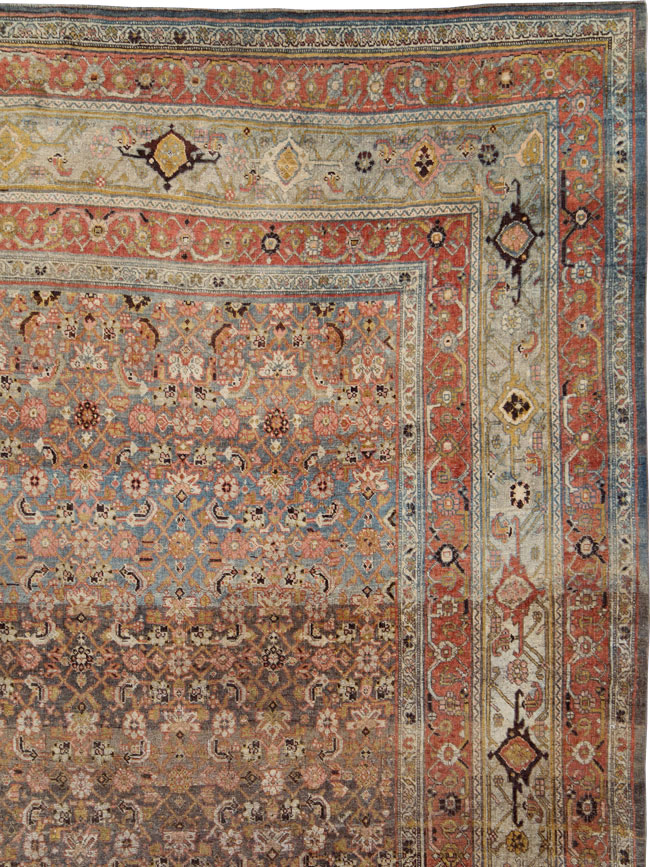 Antique Persian Bidjar Carpet, No.26617 - Galerie Shabab