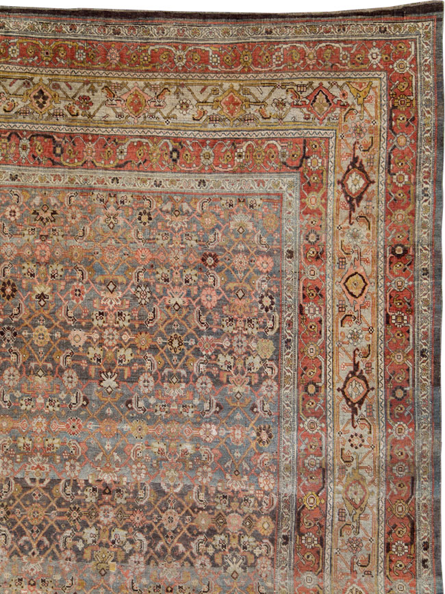 Antique Persian Bidjar Carpet, No.26617 - Galerie Shabab