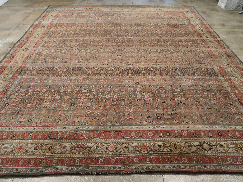 Antique Persian Bidjar Carpet, No.26617 - Galerie Shabab