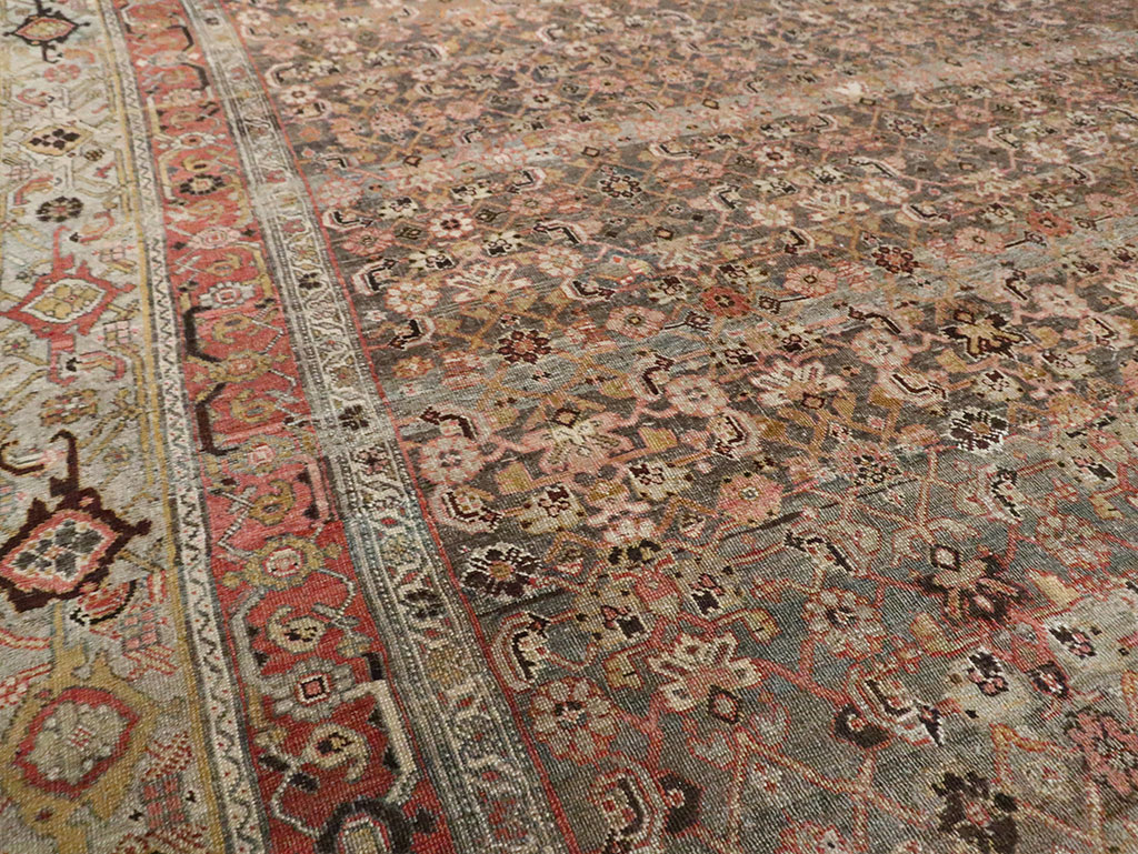 Antique Persian Bidjar Carpet, No.26617 - Galerie Shabab