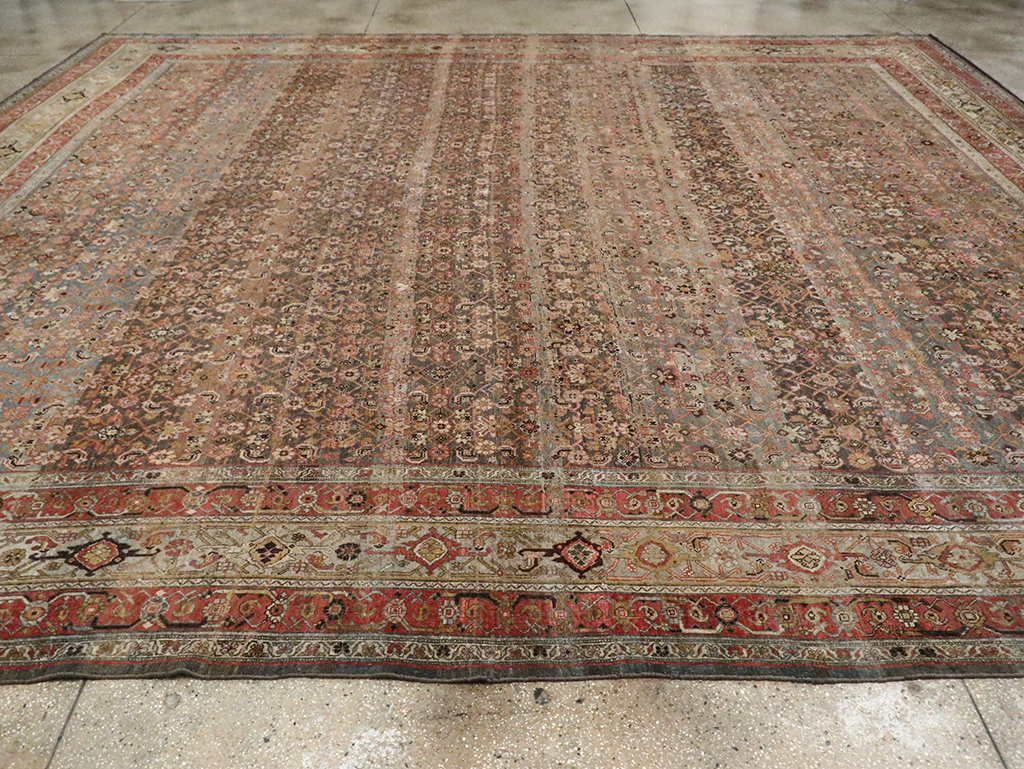 Antique Persian Bidjar Carpet, No.26617 - Galerie Shabab