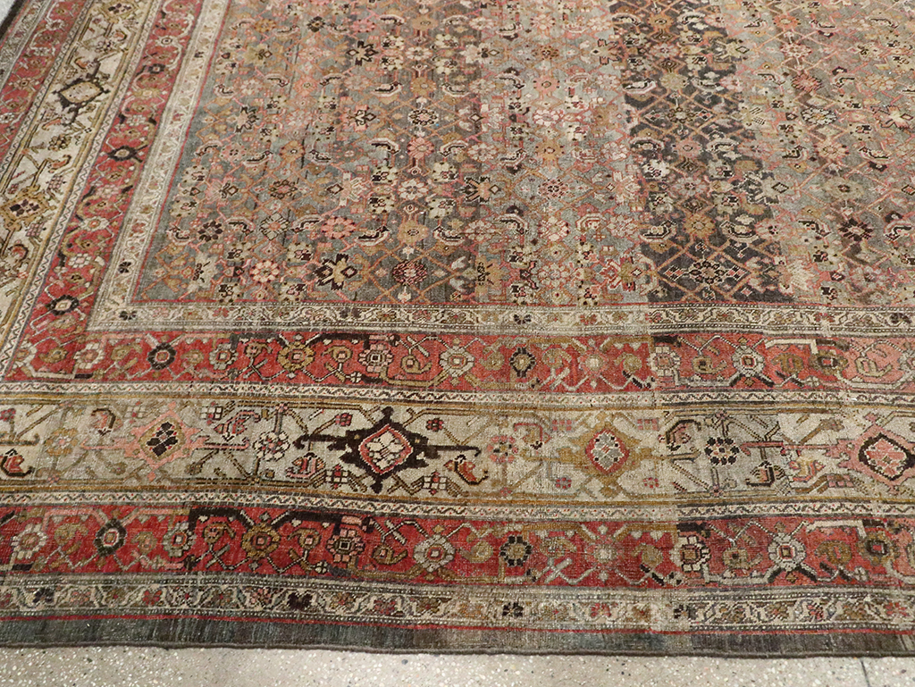 Antique Persian Bidjar Carpet, No.26617 - Galerie Shabab