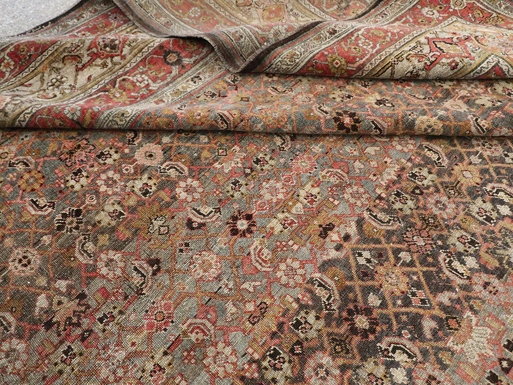 Antique Persian Bidjar Carpet, No.26617 - Galerie Shabab