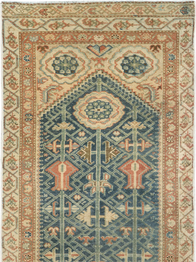 Vintage Persian Malayer Runner, No.26623 - Galerie Shabab