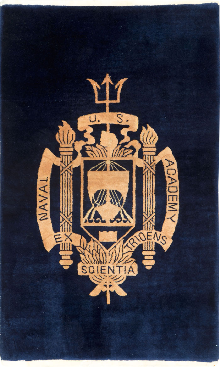 Vintage Chinese Art Deco Rug, No.26626 - Galerie Shabab