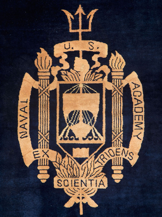 Vintage Chinese Art Deco Rug, No.26626 - Galerie Shabab