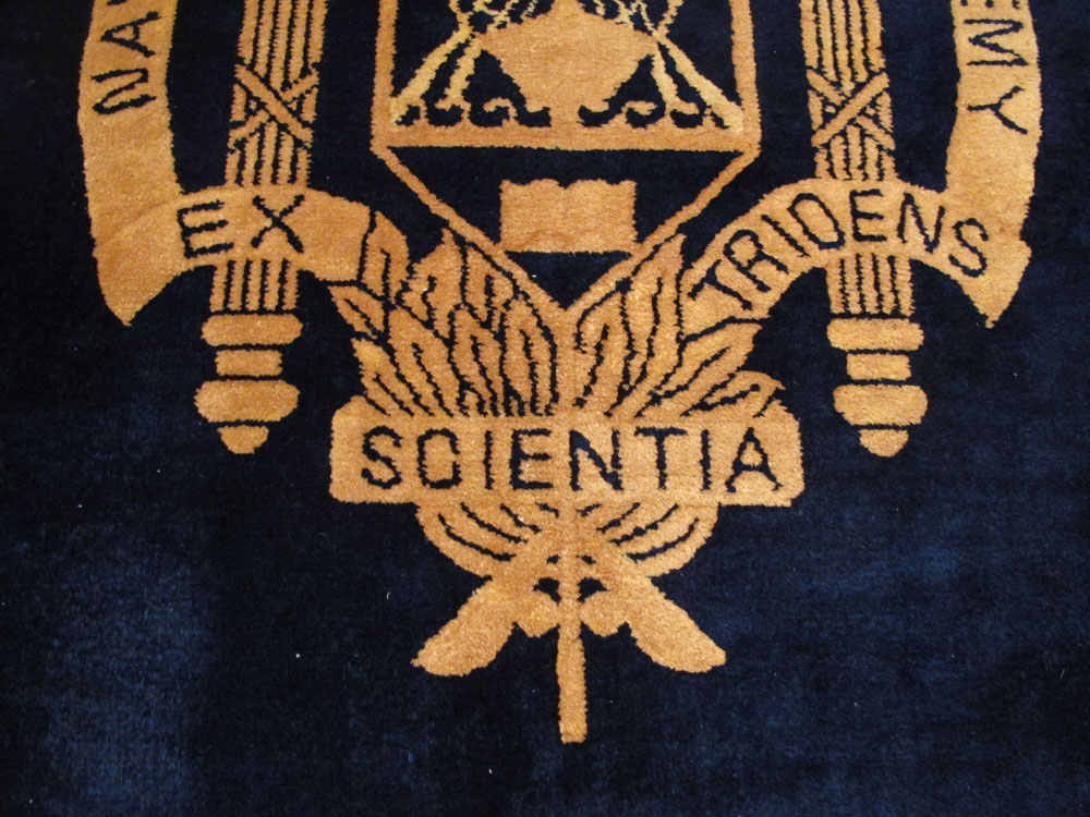 Vintage Chinese Art Deco Rug, No.26626 - Galerie Shabab