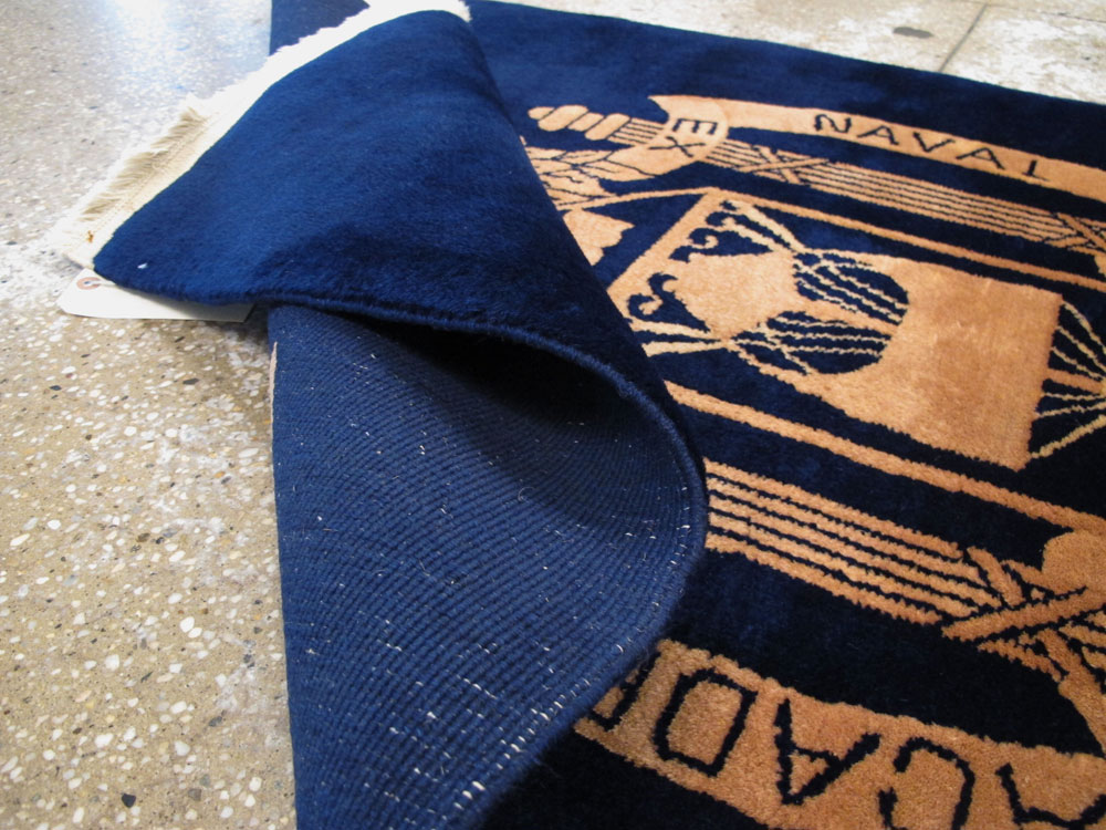 Vintage Chinese Art Deco Rug, No.26626 - Galerie Shabab