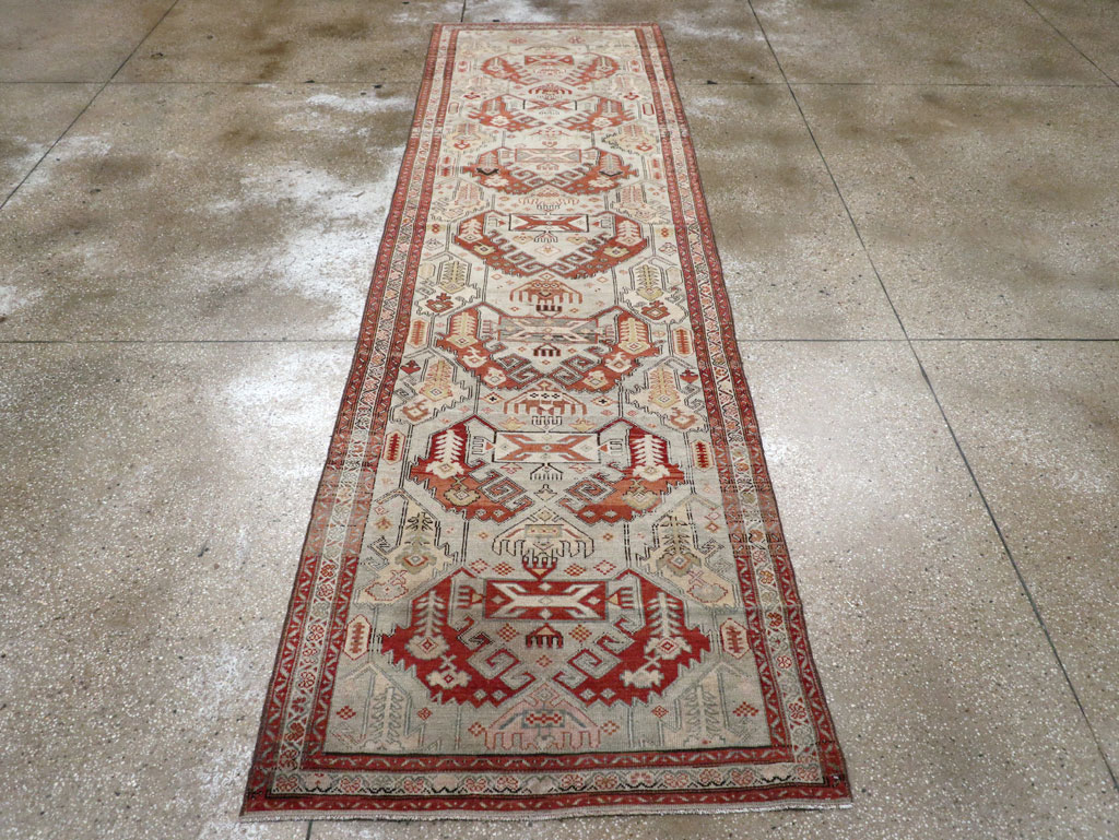 Antique Persian Malayer Runner, No.26627 - Galerie Shabab