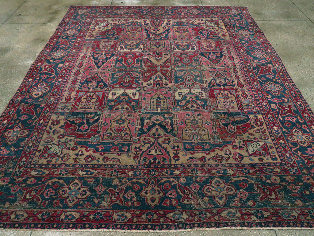 Antique Indian Lahore Carpet, No.26629 - Galerie Shabab