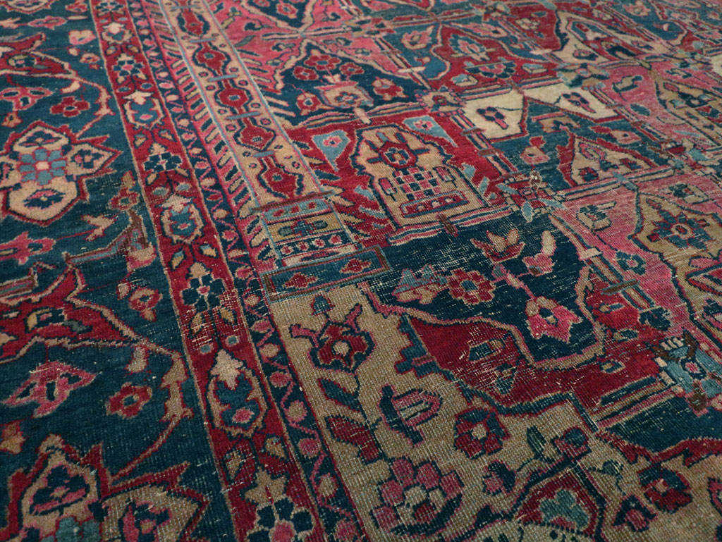 Antique Indian Lahore Carpet, No.26629 - Galerie Shabab