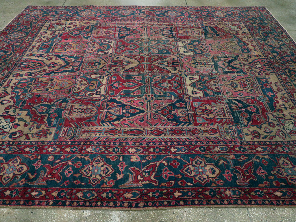 Antique Indian Lahore Carpet, No.26629 - Galerie Shabab