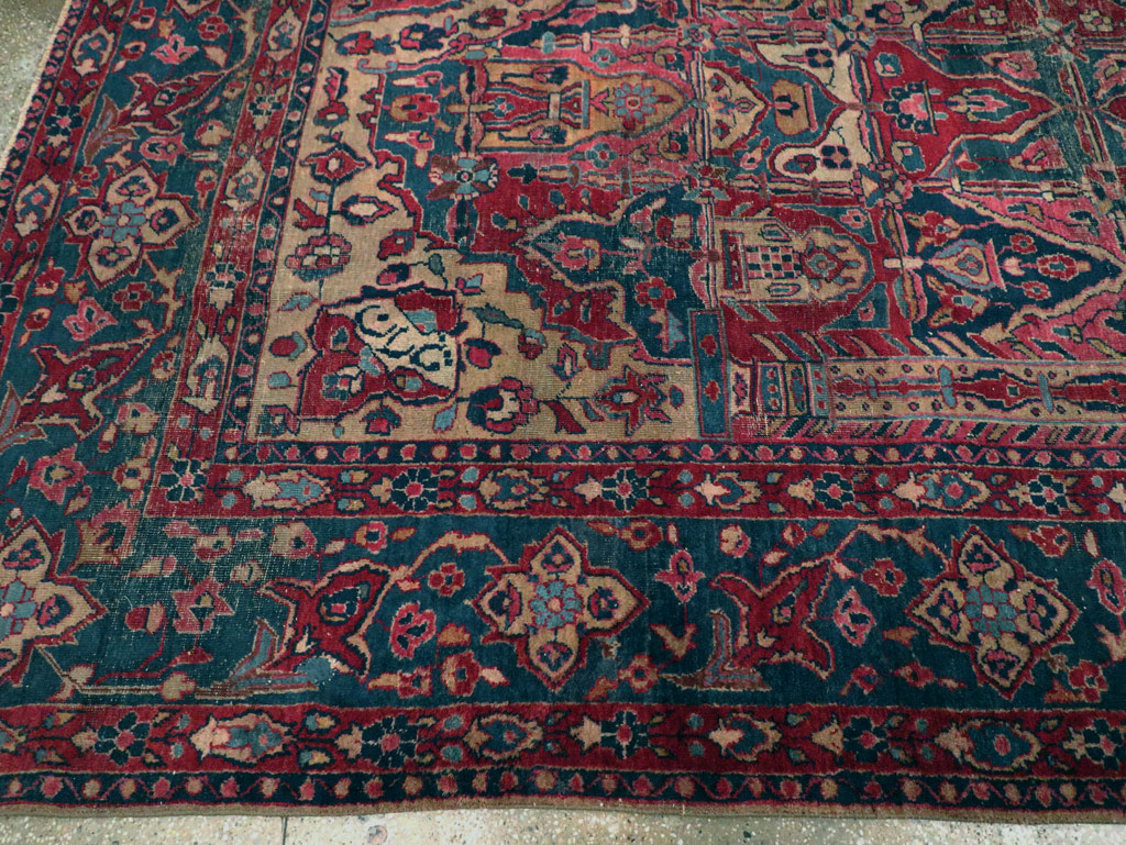 Antique Indian Lahore Carpet, No.26629 - Galerie Shabab