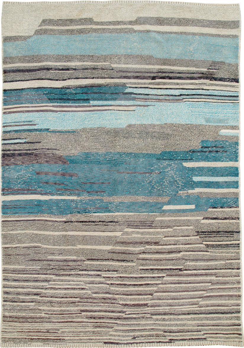 Modern Moroccan Carpet, No.26630 - Galerie Shabab