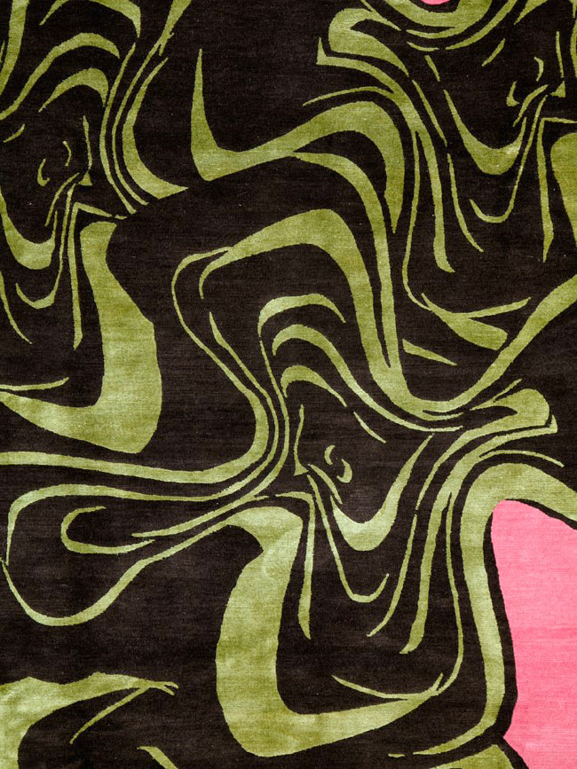 Modern Tibetan Carpet, No.26632 - Galerie Shabab