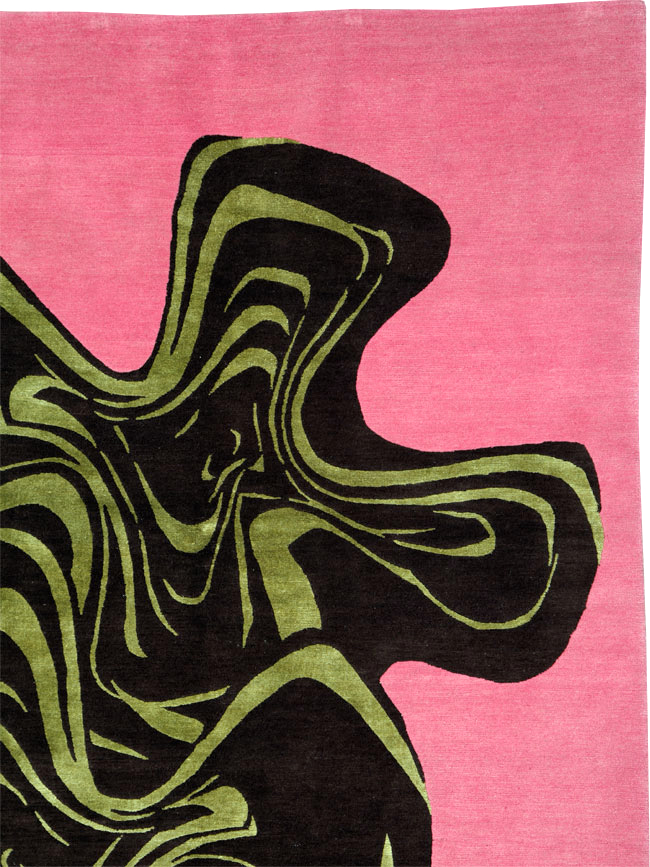 Modern Tibetan Carpet, No.26632 - Galerie Shabab