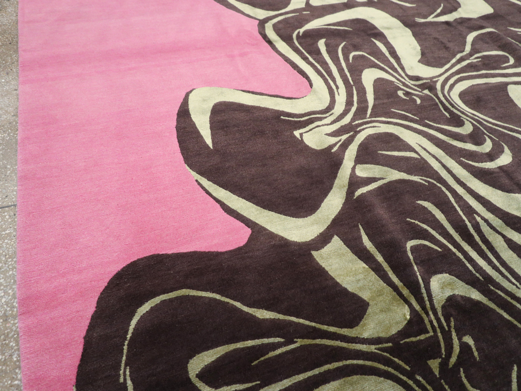 Modern Tibetan Carpet, No.26632 - Galerie Shabab