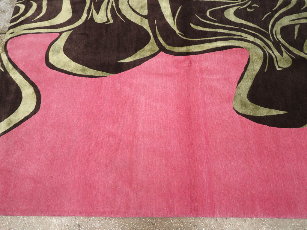 Modern Tibetan Carpet, No.26632 - Galerie Shabab