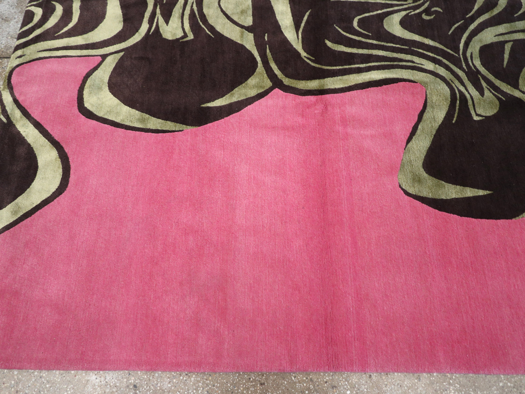 Modern Tibetan Carpet, No.26632 - Galerie Shabab