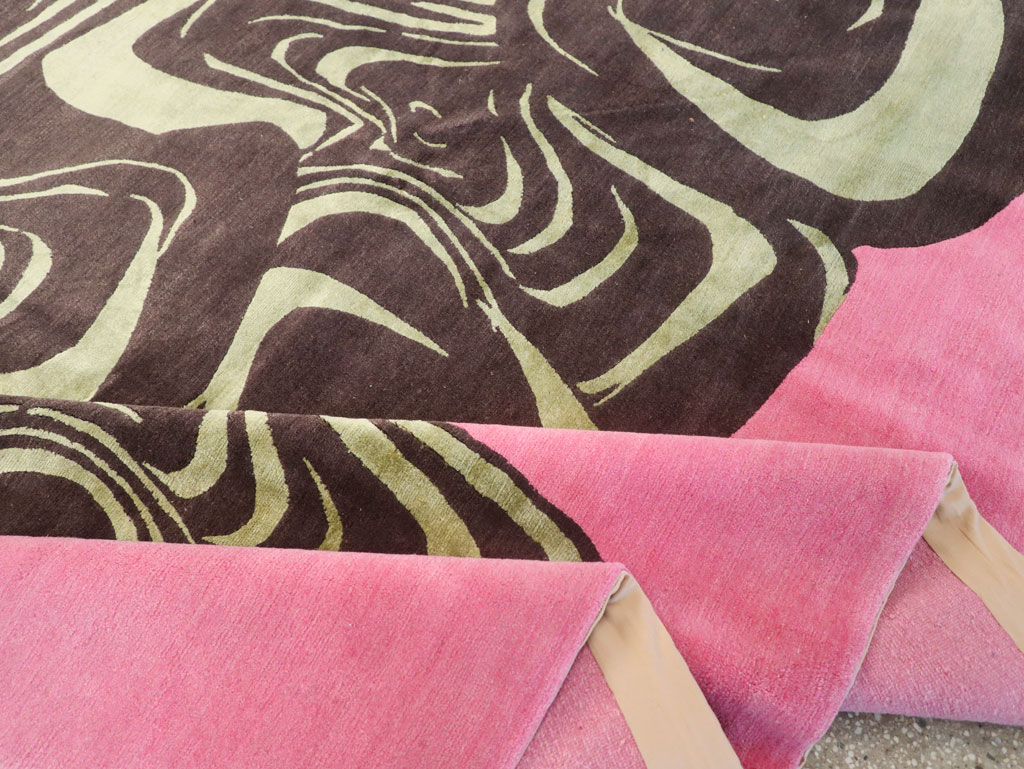 Modern Tibetan Carpet, No.26632 - Galerie Shabab