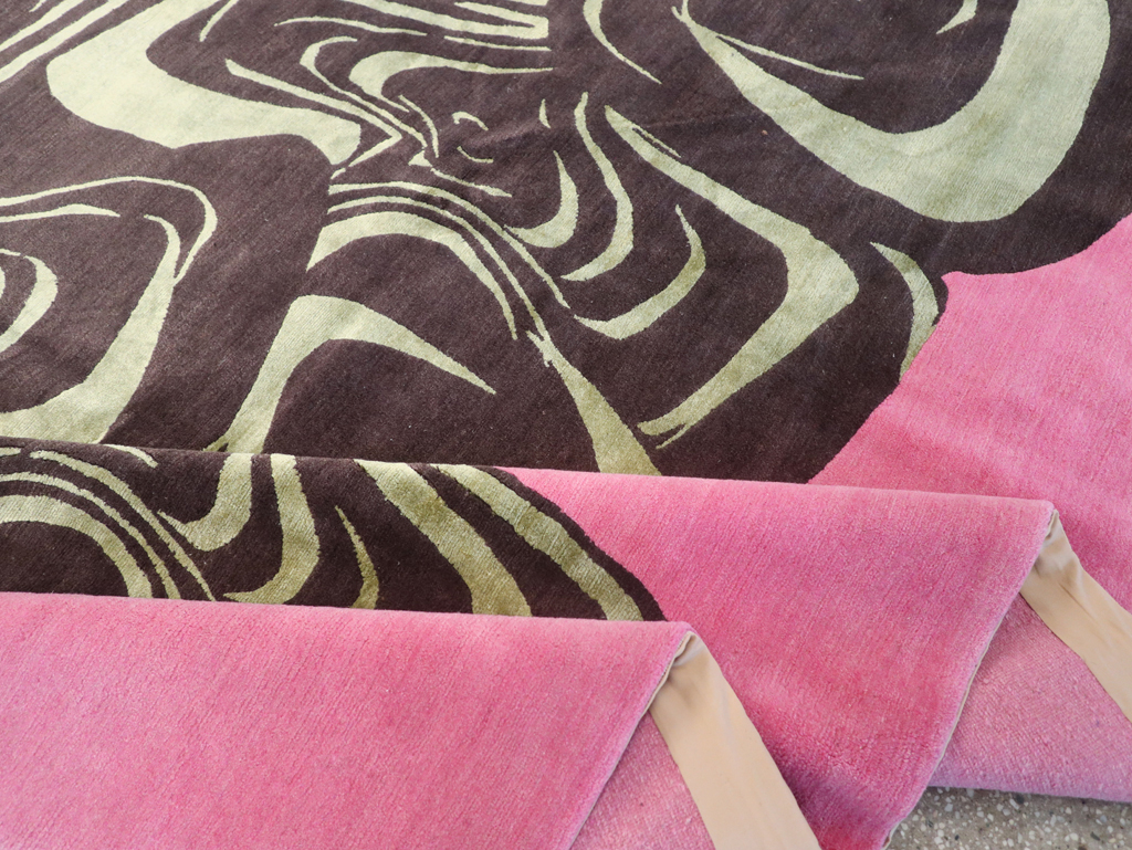 Modern Tibetan Carpet, No.26632 - Galerie Shabab