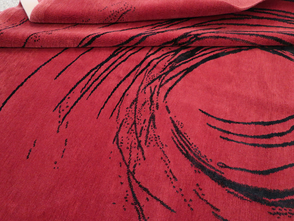 Modern Tibetan Carpet, No.26640 - Galerie Shabab