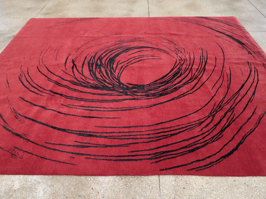 Modern Tibetan Carpet, No.26640 - Galerie Shabab