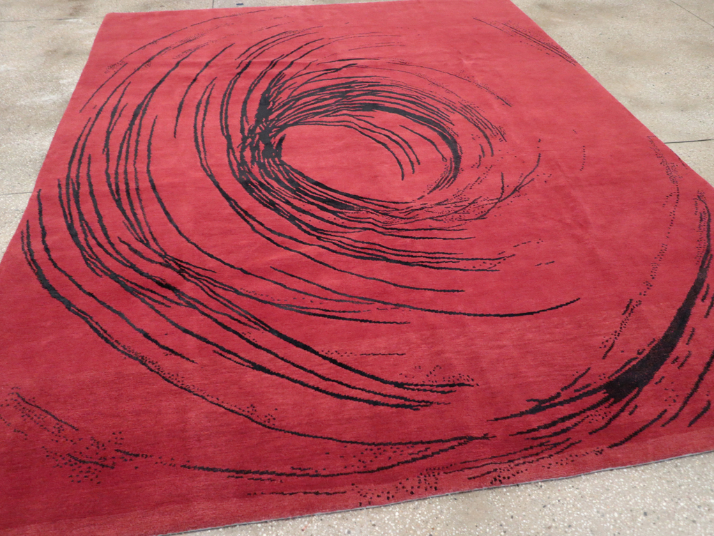 Modern Tibetan Carpet, No.26640 - Galerie Shabab