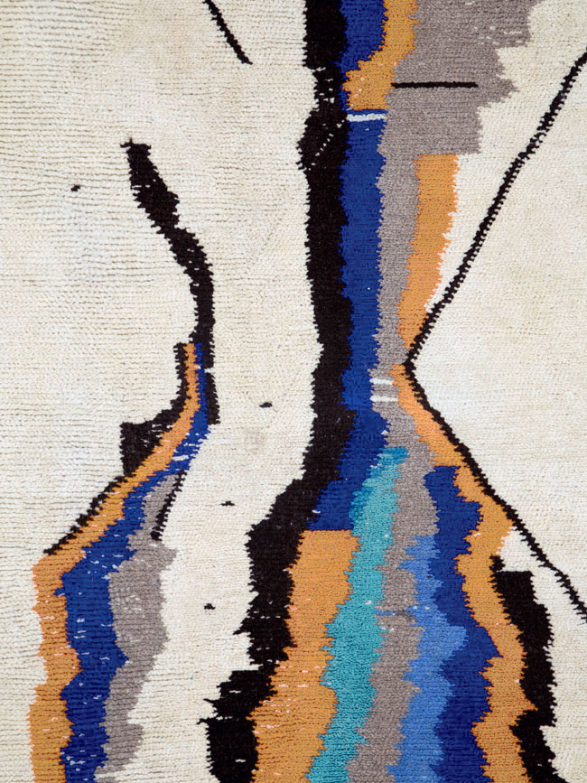 Modern Moroccan Capet, No.26643 - Galerie Shabab