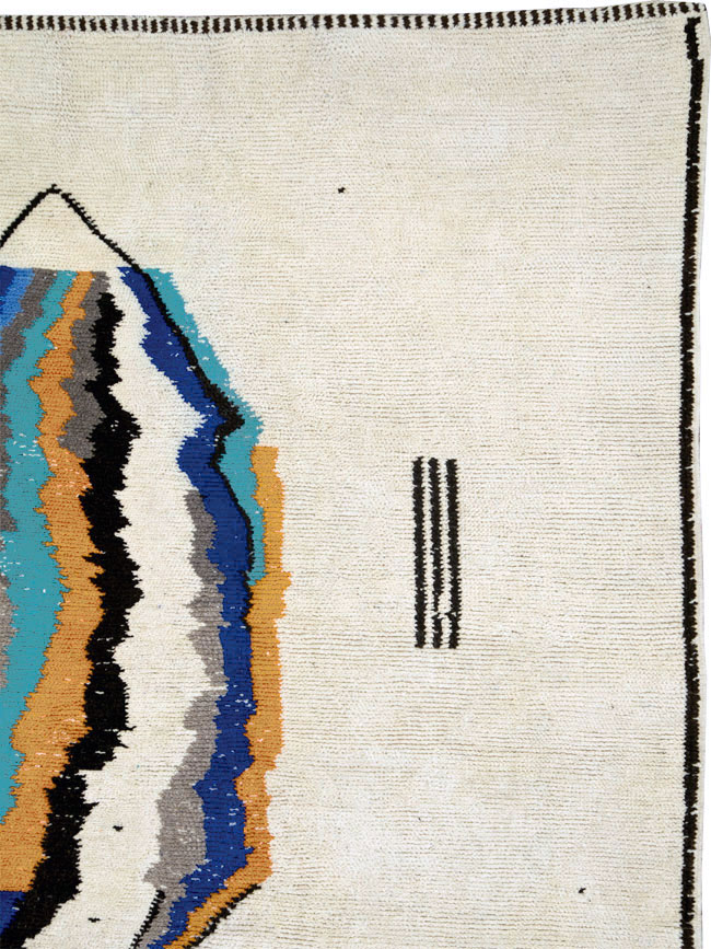 Modern Moroccan Capet, No.26643 - Galerie Shabab