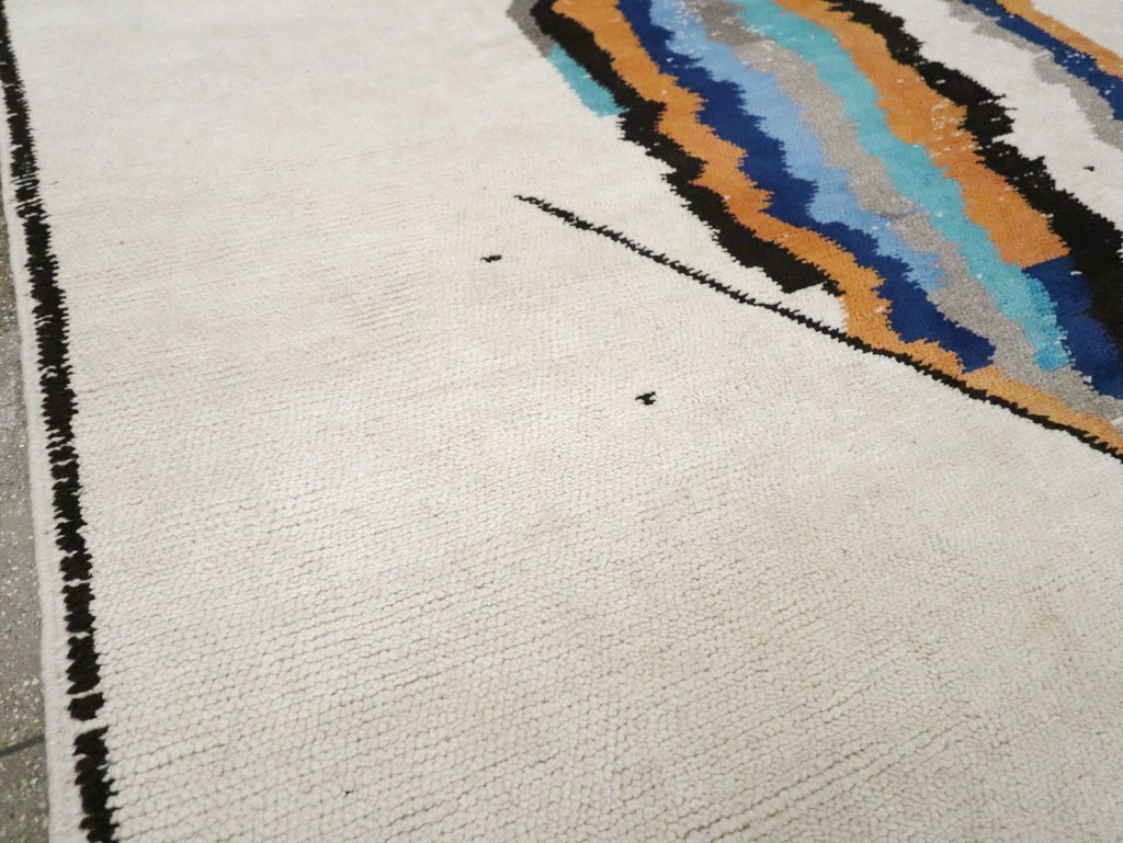 Modern Moroccan Capet, No.26643 - Galerie Shabab