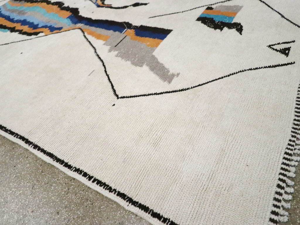 Modern Moroccan Capet, No.26643 - Galerie Shabab