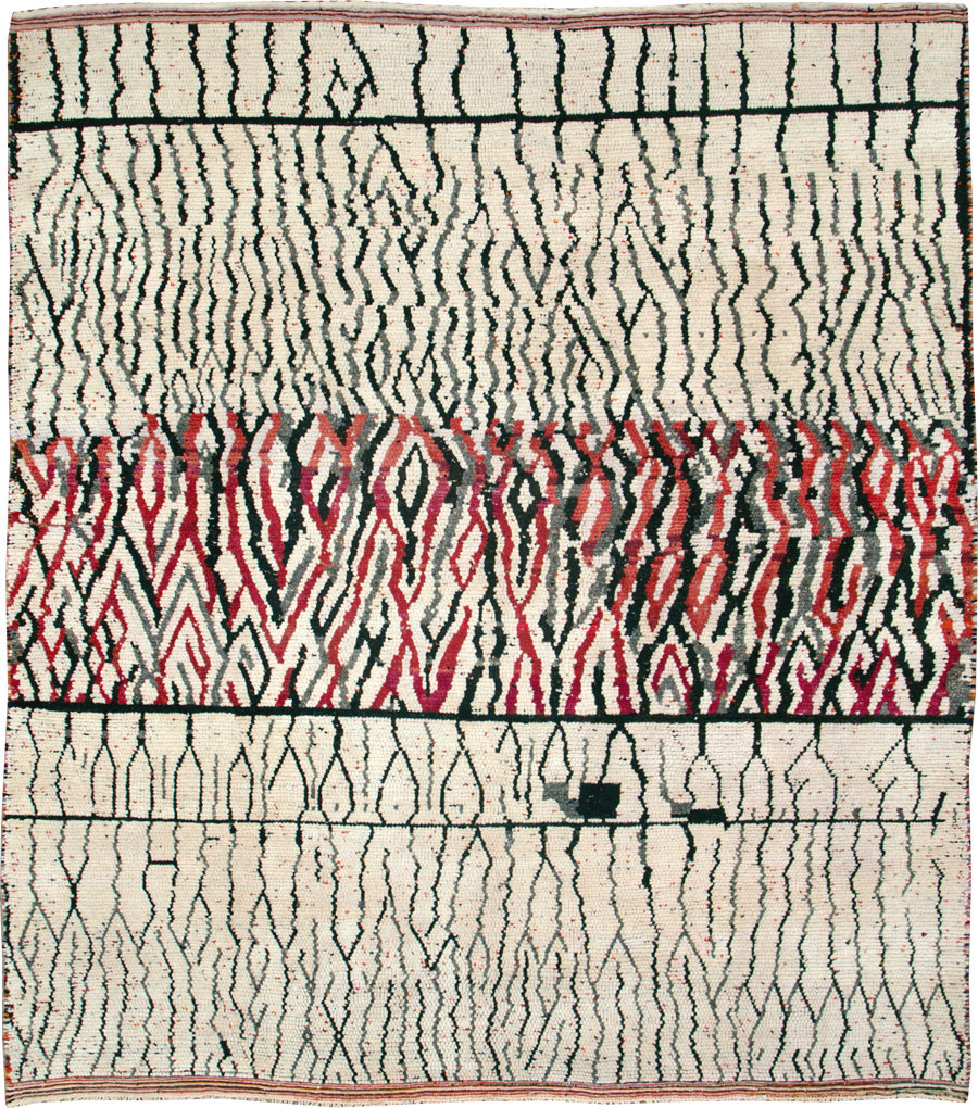 Modern Moroccan Carpet, No.26645 - Galerie Shabab