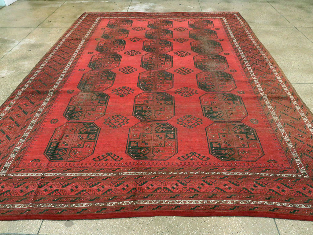 Antique Central Asian Tekke Carpet, No.26649 - Galerie Shabab