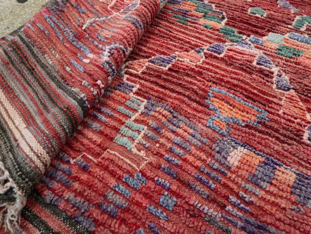 Vintage Moroccan Rug, No.26653 - Galerie Shabab